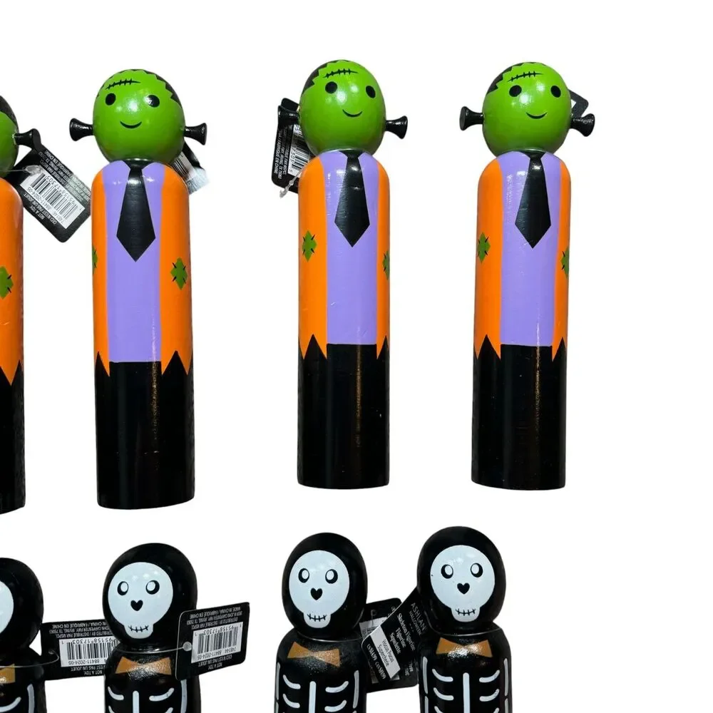 Ashland Figurine Halloween Decor Frank Zombie Skeleton Tabletop Decor LOT of 10